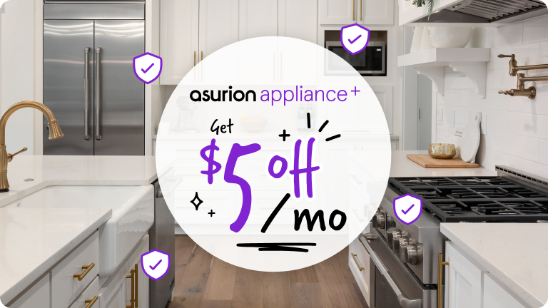 Asurion Appliance+ Get $5 off a month