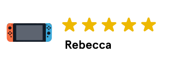 Nintendo Switch Repair - Rebecca - 5 Stars